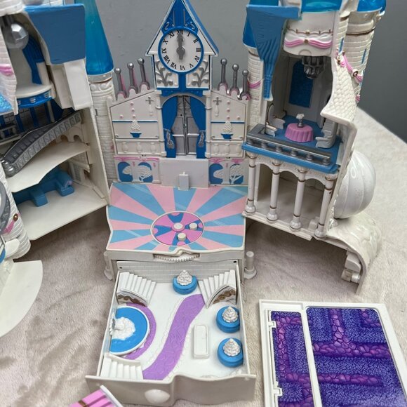 Vintage Trendmasters Cinderella Castle 3 Accessories Polly Pocket 1996 Lighted - Picture 7 of 16